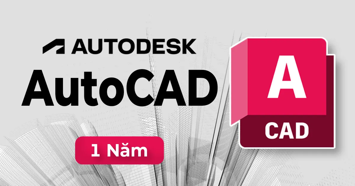 AutoCAD 1 năm